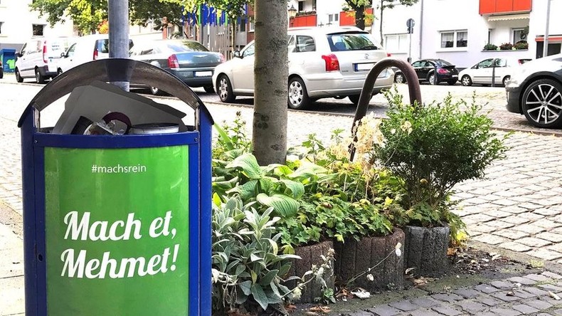 Achtung Sommerloch: Künstliche Aufregung um vermeintlich rassistische Papierkörbe in Duisburg