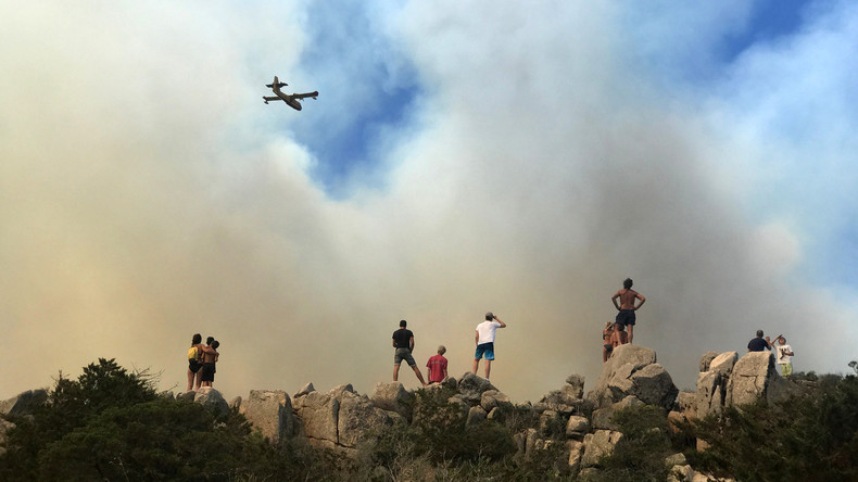 Feuer verwüstet auf Korsika 1.800 Hektar Wald