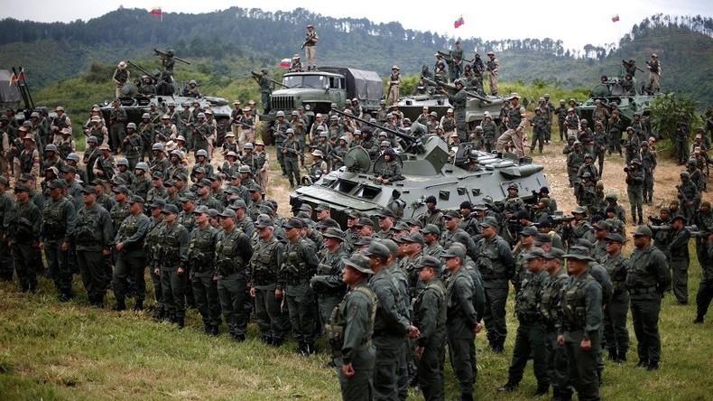 Nach Trumps Drohung mit Intervention: Maduro ruft zu "antiimperialistischem" Militärmanöver auf