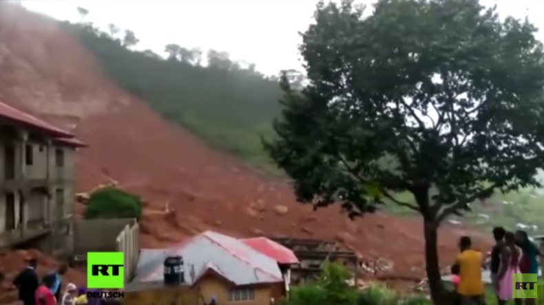 Sierra Leone: Dramatische Aufnahmen aus Freetown nach tödlicher Schlammlawine