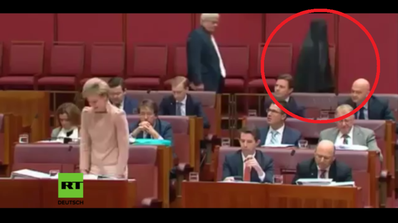 Australien: Politikerin in Burka im australischen Parlament sorgt für Medienrummel