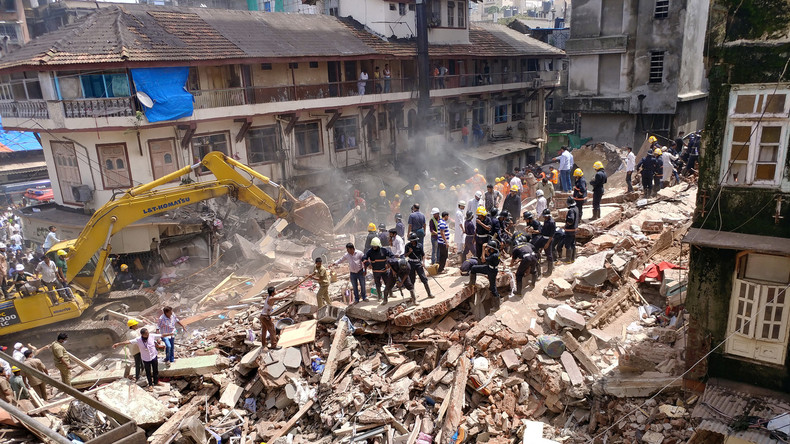 Tote und Verletzte nach Einsturz von Wohnhaus in Mumbai