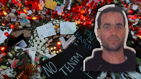 Der getötete Imam Abdelbaki Es Satty auf einer Aufnahme der spanischen Polizei.