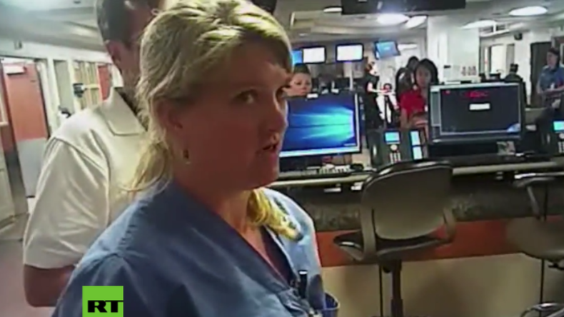 USA: Polizist nimmt brachial Krankenschwester fest, die sich weigert, Bewusstlosem Blut abzunehmen