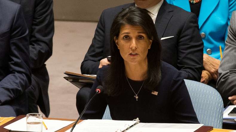 UN-Botschafterin der USA Nikki Haley: "Kim Jong-un bettelt förmlich um Krieg"