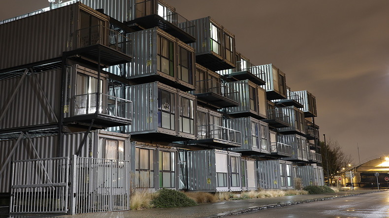 Günstig wohnen im Container: Neues Studentenwohnheim in Kopenhagen