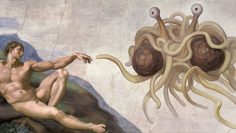 Religionsparodie "Fliegendes Spaghettimonster" klagt auf Anerkennung in Deutschland