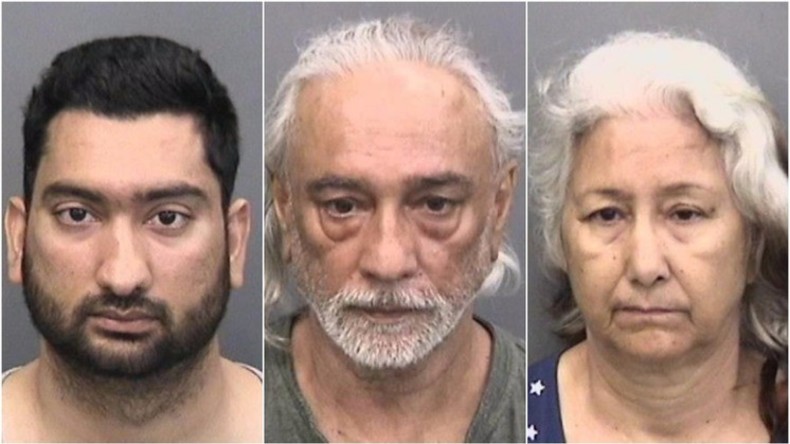 Eltern kommen aus Indien zu ihrem Sohn in die USA, um zusammen dessen Frau zu schlagen