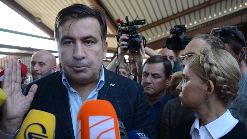 "Illegale Einwanderung": Michail Saakaschwili bricht in die Ukraine durch