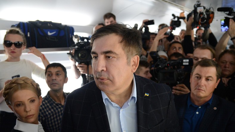 Ukraine: Saakaschwilis Rückkehr als illegaler Eindringling