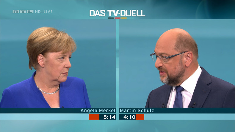 Martin Schulz fordert Angela Merkel zum zweiten TV-Duell heraus