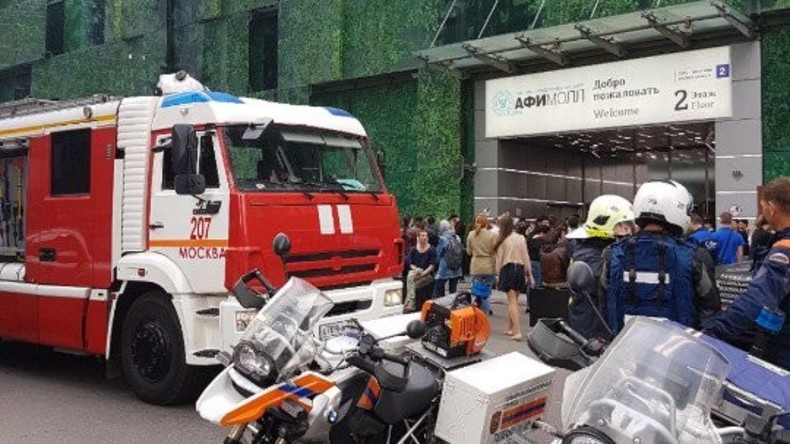 Bombendrohungen in Moskau - über 10.000 Menschen evakuiert