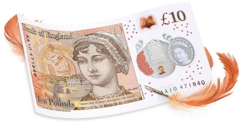 Großbritannien ehrt die Autorin von "Stolz und Vorurteil" mit einer Zehn-Pfund-Note