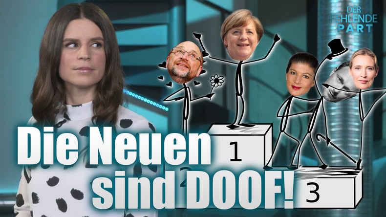 Die Kanzlerkrone und die (doofen) Neuen im Bundestag