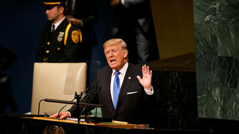 Trump auf UN-Vollversammlung: Im Verteidigungsfall, keine Wahl als Nordkorea komplett zu zerstören