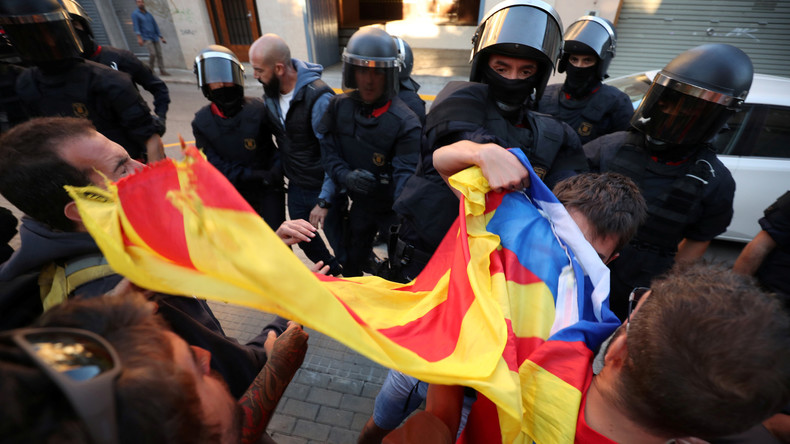 Spanien: Madrid geht massiv gegen katalanisches Unabhängigkeitsreferendum vor