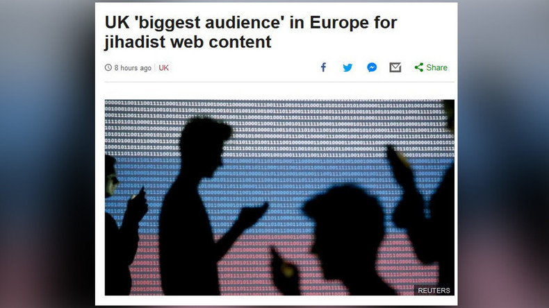 Moskau wundert sich über russische Flagge in BBC-Bericht über Dschihad-Propaganda in Großbritannien