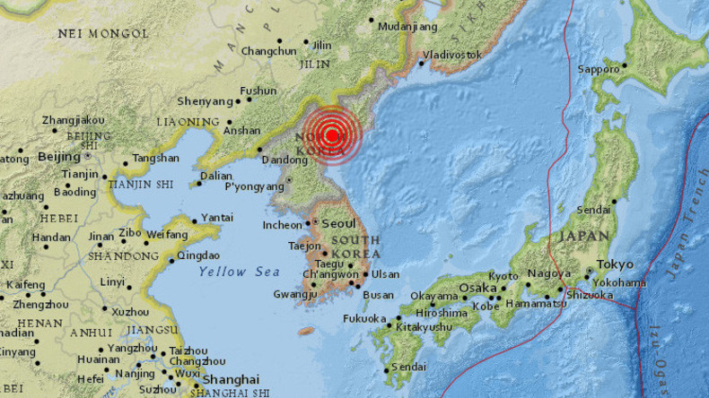 Medienberichte: Erdbeben in Nordkorea - war es eine Explosion?