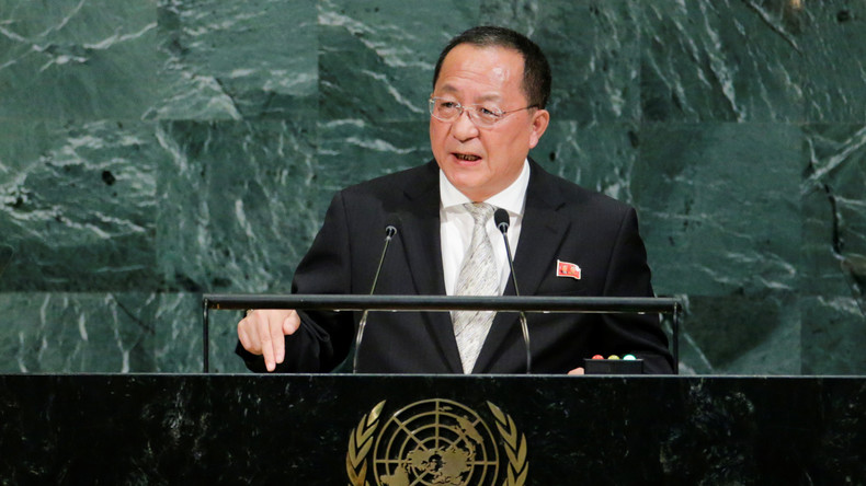 Nordkoreanischer Außenminister: Trump hat Nordkorea den Krieg erklärt