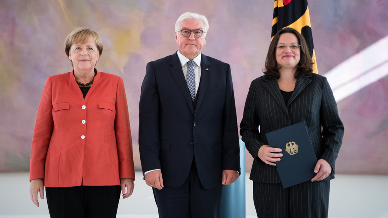 Andrea Nahles aus Regierung entlassen