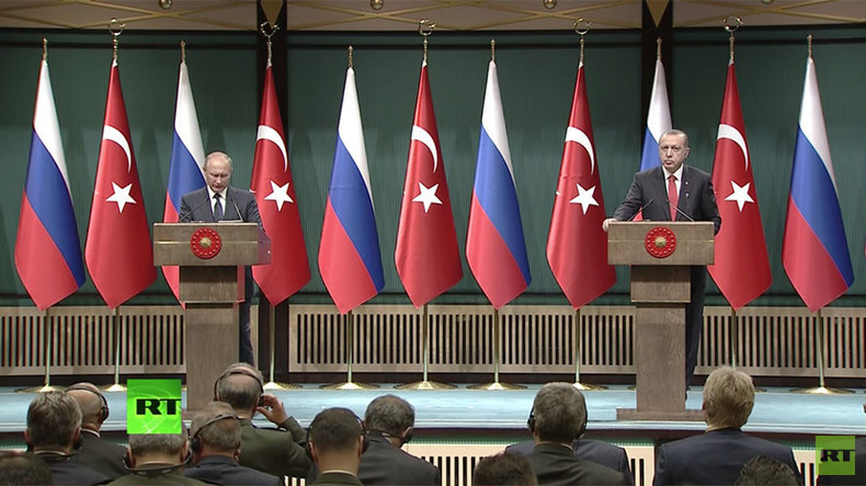 Treffen in Ankara: Putin lobt gemeinsame Erfolge mit der Türkei für Frieden in Syrien