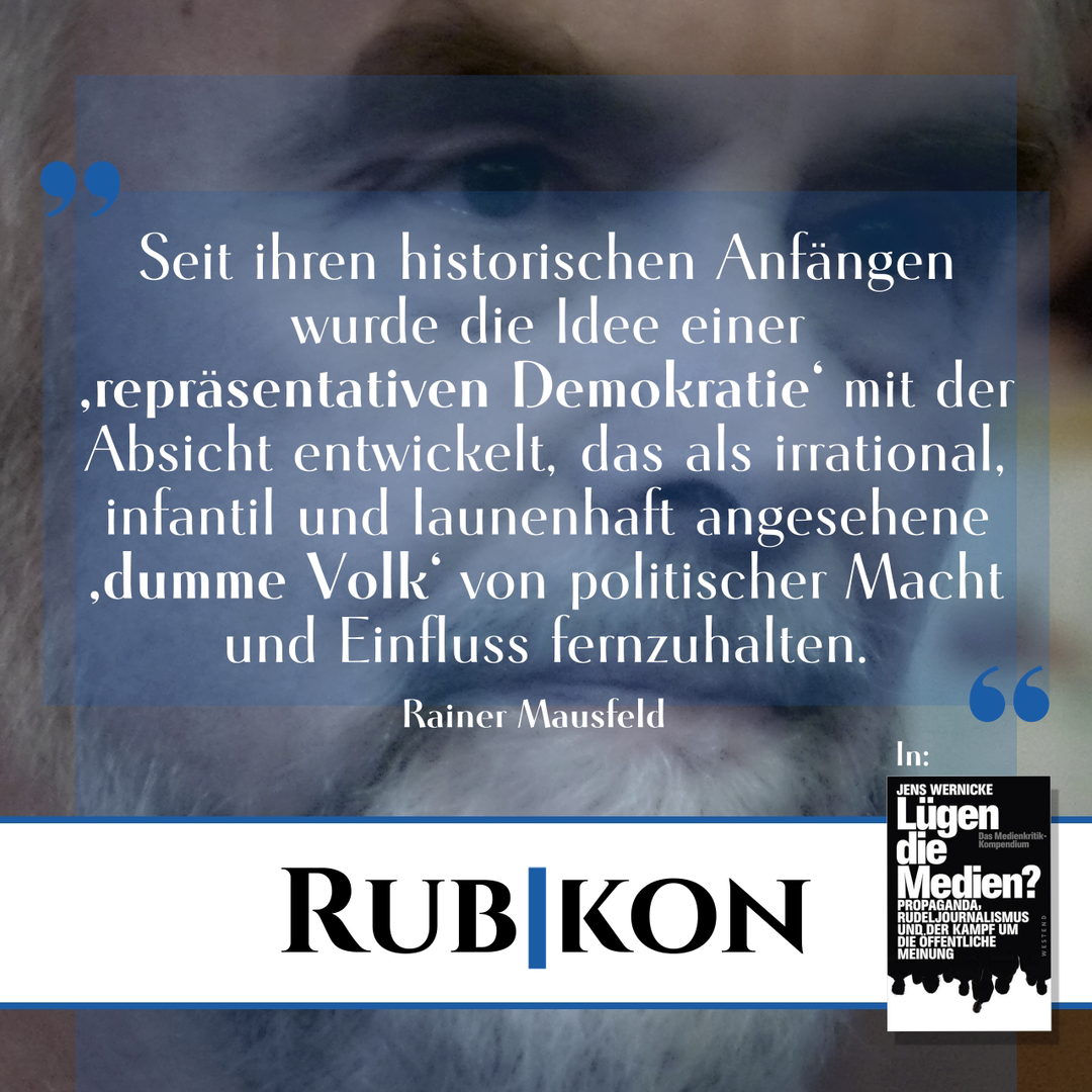 Lügen die Medien? – Über Propaganda, Rudeljournalismus und öffentliche Deutungshoheit