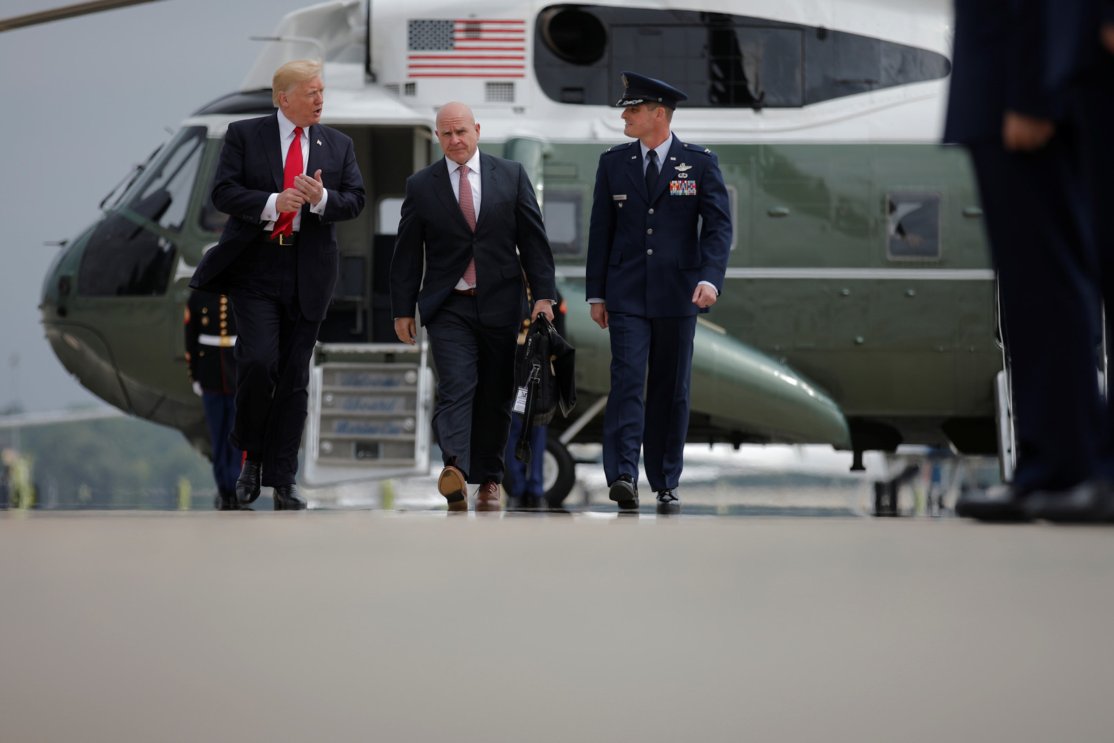 Was an Beratern übrig bleibt: Donald Trump und sein Kriegskabinett