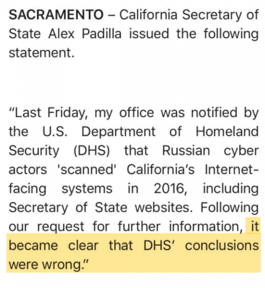 USA: Weitere „Russland hat unsere Wahlen gehackt“-Story stellt sich als erlogen heraus