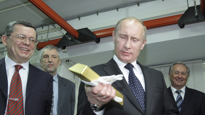 Russland erhöht massiv seine Goldreserven mit einem Ziel: Keine Abhängigkeit mehr vom US-Dollar