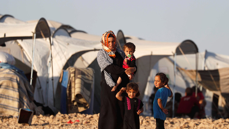 Moskau: USA benutzen Flüchtlinge als menschliche Schutzschilde für US-Stützpunkt al-Tanf in Syrien