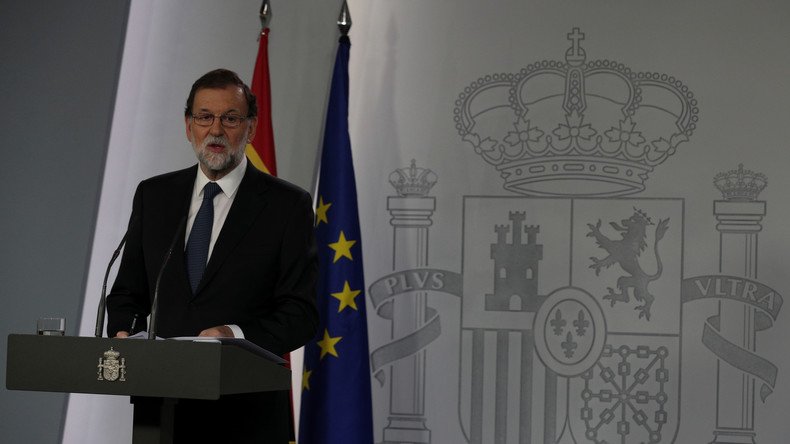 Spaniens Ministerpräsident schließt Aufhebung von Kataloniens Autonomie nicht aus