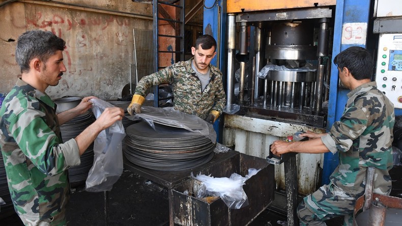 Aleppo startet wieder Produktion von Solaranlagen