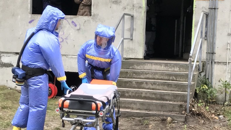 Berliner Polizei übt erstmals Großeinsatz bei Terrorangriff mit Biowaffen