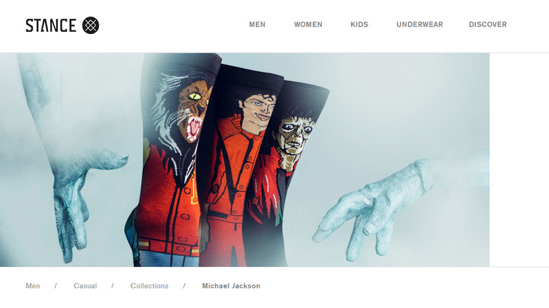 Michael Jackson erschreckt Fans auf Thriller-Socken zu Halloween