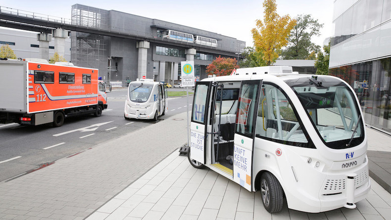 Frankfurter Flughafen demnächst mit selbstfahrenden Shuttles ausgerüstet