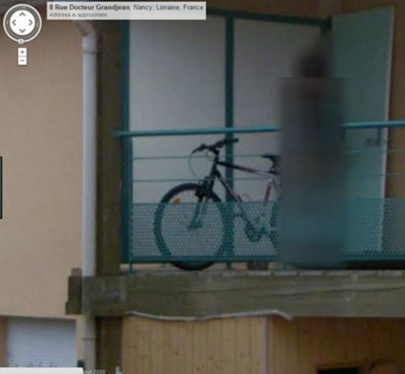 Google Street View blendet Foto von mysteriösem Wesen aus