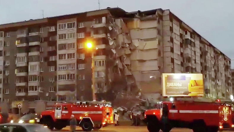 Neunstöckiges Haus in russischer Stadt Ischewsk teils eingestürzt: Zwei Tote und zwei Verletzte