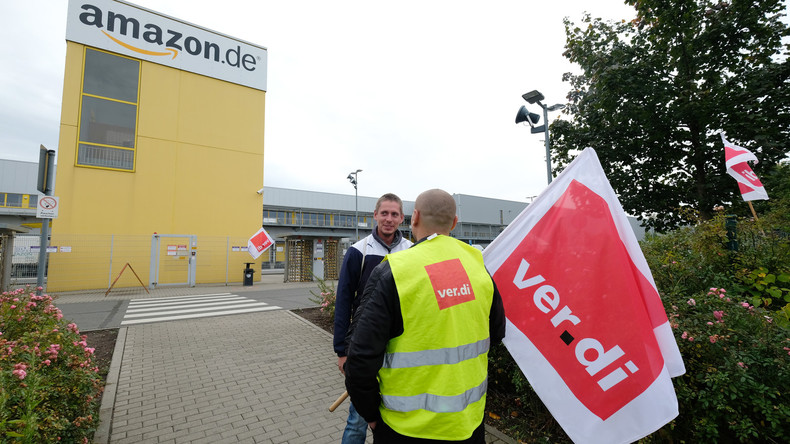 Kein Tarifvertrag: Gewerkschaft Verdi droht Amazon mit Streiks im Weihnachtsgeschäft