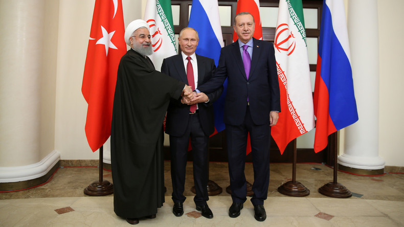 LIVE: Putin, Erdogan und Rouhani geben gemeinsame Pressekonferenz in Sotschi