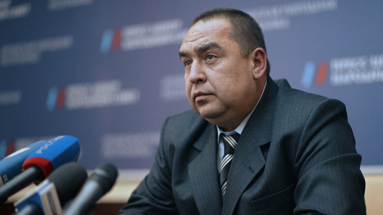 Chef der Volksrepublik Lugansk tritt zurück