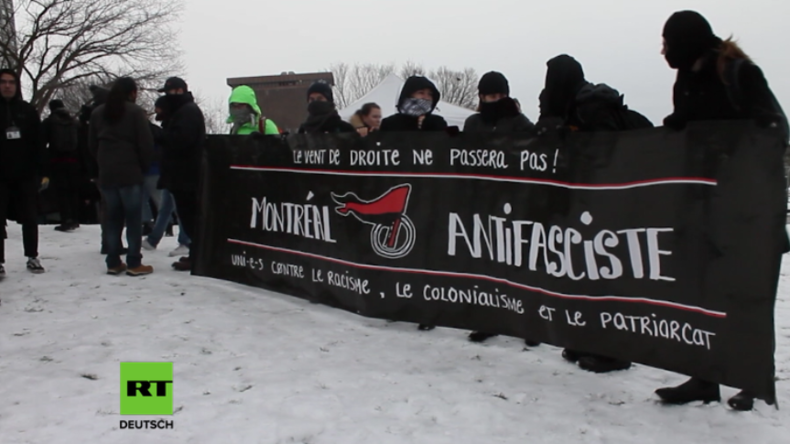 Kanada: Links gegen Rechts - 44 Festnahmen bei Demonstrationen von Extremisten in Quebec