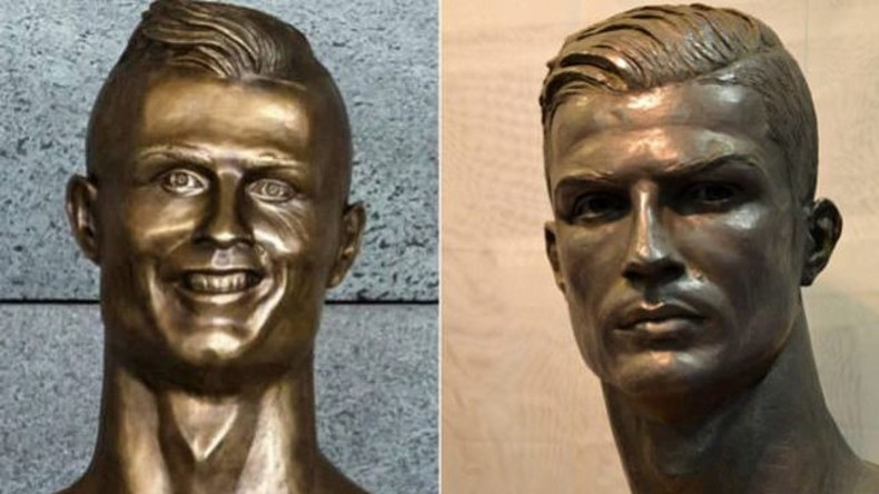 Christiano Ronaldo hat neues Denkmal - diesmal realistisch
