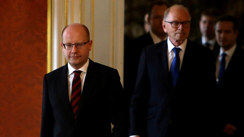 Tschechischer Premierminister Sobotka legt offiziell sein Amt nieder