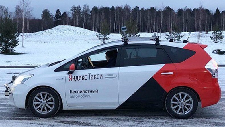 Russischer Online-Dienst Yandex führt ersten Schneetest mit selbstfahrendem Auto durch