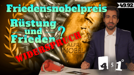 451 Grad | Friedensnobelpreis | Finanzierung von Frieden und Krieg