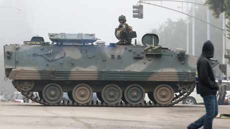 Nach Putsch in Simbabwe: Fotos von den Straßen der Hauptstadt Harare