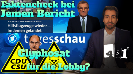 Glyphosat Lobby gesteuert | Tagesschau Faktenarm | WikiLeaks Russia | 451 Grad 49.95