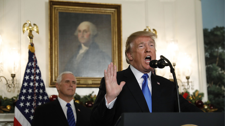 US-Präsident Trump erkennt Jerusalem als Israels Hauptstadt an