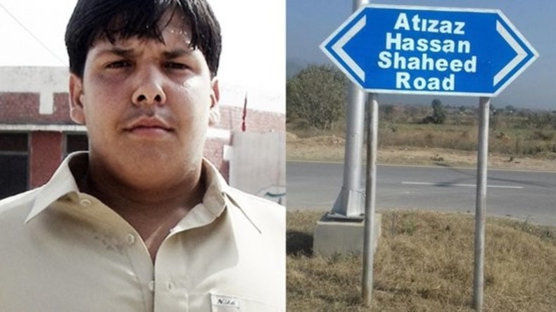 Pakistan benennt Straße nach 15-jährigem Lebensretter