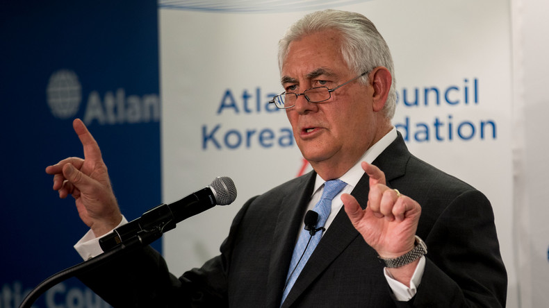 USA versuchen es mal mit Diplomatie: US-Außenminister Tillerson bietet Nordkorea Gespräche an